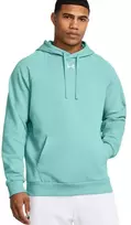 Vyriškas džemperis su gobtuvu Under Armour Rival Fleece, mėtų spalvos
