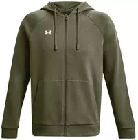 Vyriškas džemperis su gobtuvu Under Armour Rival Fleece, chaki
