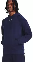 Vyriškas džemperis su gobtuvu Under Armour Rival Fleece, tamsiai mėlynas