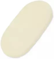 Paklodė su guma kūdikio vežimėliui ir Moses krepšiui 75 × 35 cm, kreminė