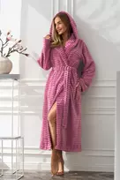 Moteriškas chalatas su gobtuvu L&L Collection