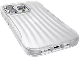 Permatomas biodegradus dėklas iPhone 14 Pro, X-Doria Raptic Clutch