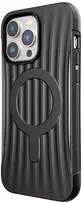 Biologiškai skaidus dėklas iPhone 14 Pro Max, juodas, X-Doria Raptic Clutch MagSafe