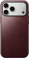 Burga Nomad Modern odinis dėklas, bordo (Horween) – iPhone 18 Pro Max/17 Pro Max