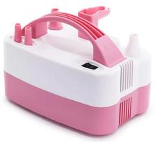 Balionų pompa universalus PartyDeco Electric Pump, balta sp./rožinė sp.