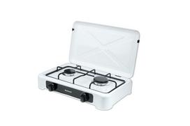 Prekė su pažeista pakuote. Mini viryklė dujinė Ravanson K02T, 3300 W, balta sp.