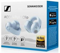 Belaidės ausinės Sennheiser Accentum Clip 800118, šviesiai mėlyna sp.