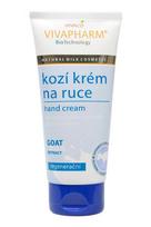 VIVAPHARM rankų kremas su ožkos pienu tūbelėje, 100 ml