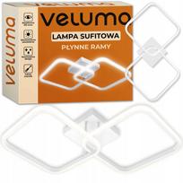 Modernus kvadratinis LED lubinis šviestuvas Veluma 60 W, 3000 K, 6000 lm