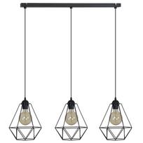 Modernus trijų šviesos šaltinių pakabinamas loft stiliaus lubinis šviestuvas virš stalo „Light Home“ FUSION 1545/3