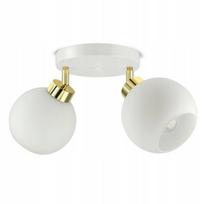 Lubinis pakabinamas šviestuvas „Luxolar White Glass“ su baltais stikliniais gaubtais, EG2, LED, E27