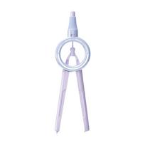 Visible Radius Scale Digital Display Compass Multi-Functional Drafting Compass  Exam Use A Purple