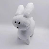 Roblox Forsaken Chance Plush Gubby Plush-Filled Animal Game Character Plush Plush Plaything For Game Fans Collector-Worthy Home Decor Present white