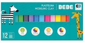 Plastelino rinkinys 12 spalvų, 2 neoninės