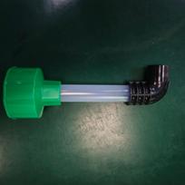 Universal AC Drain Line Cleaning Adapter Plastic Clear Visible AC Condensate Drain Unclogger Water Pressure Resistant Anti-Crack