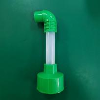 Universal AC Drain Line Cleaning Adapter Plastic Clear Visible AC Condensate Drain Unclogger Water Pressure Resistant Anti-Crack