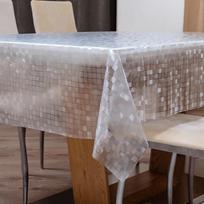 Atsparus vandeniui 3D skaidrus stačiakampis staltiesė - Atspari dėmėms ir aliejui, nereikalaujanti plovimo, sustiprinta valgomojo stalams. 150CM*200CM gray