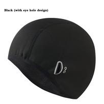 Outdoor Winter Warm Running Cycling Sunscreen Pullover Cap Balaclava Velvet Bike Full Face Cover Headwear Climbing  Skating Hat black