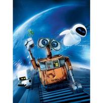5D Diamond Painting Wall E Robot Full Diamond Embroidery Cartoon DIY Rhinestone Pictures Cross Stitch Kits Crafts Home Decor Round 50x70cm