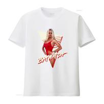Baywatch Pamela Anderson Lifeguard Triangle Cj Parker Wham Long Sleeve T Shirt Rare Hot Deals 2GHN vintage Washed Soft M brown