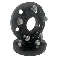 Automobilio rato stebulės flanšas 5x108x63.3 Suderinamas su Ford, Volvo, Changan, Mazda, Jaguar 12X1.5 juoda