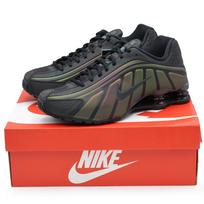 IM6596-001 Nike Shox R4 SE Black Seaweed Light Lemon Twist (Men's) 10.5 black
