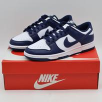 HF5441-107 Nike Dunk Low Retro White White Midnight (Men's) 7.5 black