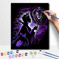 Disney Evil Queen oil painting handmade painting kit diy home room decoration gift 40x50cm