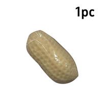 Simulated Peanut Stress Relief Ball Crunchy Squeeze Squishy Toy Buttery-Soft Feel ASMR Sensory Decompression Toy for Gift beige