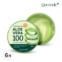 Queens Aloe Vera 100 Aloe Soothing Gel, 300ml, 6 pcs
