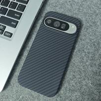 Case For Google Pixel 10 Pro XL Pixel 9 Pro Matte Hard Carbon Fiber Texture Pattern Light And Thin Phone Cover Bumper Google Pixel 10 Pro gray