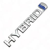 3D Lipdukai Toyota HIBRIDINIO Automobilio Logotipui Pakeisti Metalinis Emblemos Ženklelis Lipdukas Automobilio Aksesuarai Prius Camry Crown Auris Rav4 Corolla