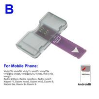 SIM kortelės adapteris SIM kortelių skaitytuvas Mini SIM Nano skirtas Android telefonui(Plug And Play) gray