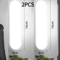 LED indukcinė šviesa su judesio jutikliu, spintelės šviestuvas, belaidės LED naktinės lemputės, įkraunama per USB, laiptų lemputė, kūdikių priežiūros, miegamojo šviesa gray