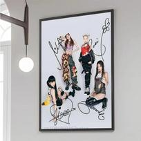 Merginų grupė Kpop B-Blackpink Drobės tapyba Plakatai ir atspaudai Sienų meno paveikslai svetainės dekoravimui 40cm×50cm NoFrame