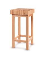 Buko medinė mėsinė trinkelė 500 x 200 mm - Hendi 506011