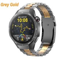 Originalus titano dirželis Huawei Watch Ultimate GT4 GT5 Pro Mėlynas Oranžinis Metalinis Apyrankė Oneplus Watch 3 2 2R Laikrodžio Dirželis Oneplus Watch 2 2R black