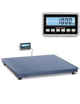 LCD sandėlio platforminės svarstyklės 120 x 120 cm 1000 kg / 0,2 kg