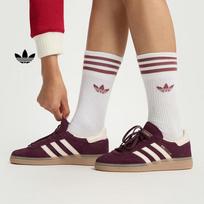 Adidas  T-shaped Shoes  HANDBALL SPEZIAL Versatile Slip-on Shoes, Adidas Clover JP8726 43 brown