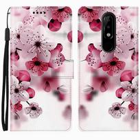 For Nokia 5.1 Plus Case Leather Flip Wallet Case For Nokia 5.1 Plus Phone Case For Nokia TA-1120 TA-1105 TA-1102 Cover Fundas Nokia 5.1 Plus