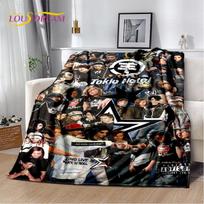 Tokio Hotel Roko Grupės Bill Kaulitz Antklodė, Flanelinė Minkšta Pledinė Antklodė Namams Miegamajam Lovai Sofai Iškylai Biurui Žygiams Laisvalaikiui Poilsiui 75x90cm