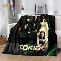 Tokio Hotel Roko Grupės Bill Kaulitz Antklodė, Flanelinė Minkšta Pledinė Antklodė Namams Miegamajam Lovai Sofai Iškylai Biurui Žygiams Laisvalaikiui Poilsiui 75x90cm