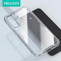 For Samsung Galaxy A56 5G Case NILLKIN Nature TPU Pro Transparent Clear Cover with Soft Silicone Edge For Galaxy A56 For Galaxy A56 5G gray