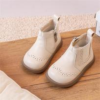 Pavasariniai/Rudeniški Kūdikio Batai Odiniai Mažylių Vaikų Ankle Boots Guminis Padas Kūdikio Batai Mažoms Mergaitėms 15-25 21 smėlis