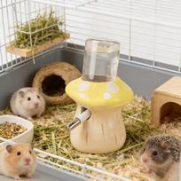 Cage And Hamster Accessories, Easy to Clean, Cartoon Design, Includes Suitable for Rats, Mice beige