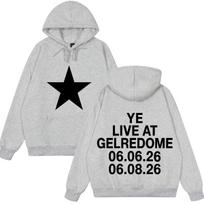 Bully Kanye West Albumo Turas 2026 Spausdintas Džemperis Vyrams Moterims Hip-hop Punk Puloveris Ilgomis Rankovėmis Madingas Džemperis Šiltas, Bet Ne Griozdiškas Rudeniui & Žiemai XXXL black