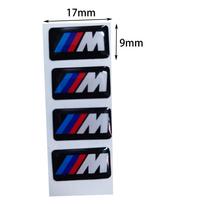 Car Steering Wheel Stickers Car Body Hub Decorative Sticker For BMW M Performance F20 F40 F22 F30 E90 F32 F06 F07 F46 E60 M5