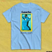 Steely Dan Gaucho Collectors T Shirt Vintage Homme Comfortable Streetwear Soft Casual Slightly Designer Clothes Stylish M gray