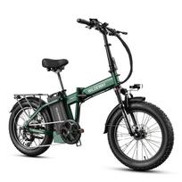 Electric Bike WILDEWAY Fat Tire 48V Battery 750W FW11-Green