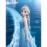 Disney perlinis tapybos rinkinys Elsa Anna Virtuvės leidimas Pasidaryk pats perlinis tapybos deimantų menas perliniais taškeliais tapybos paveikslas rankdarbiai dovanos suaugusiems pradedantiesiems namų dekoras 30x40 gray